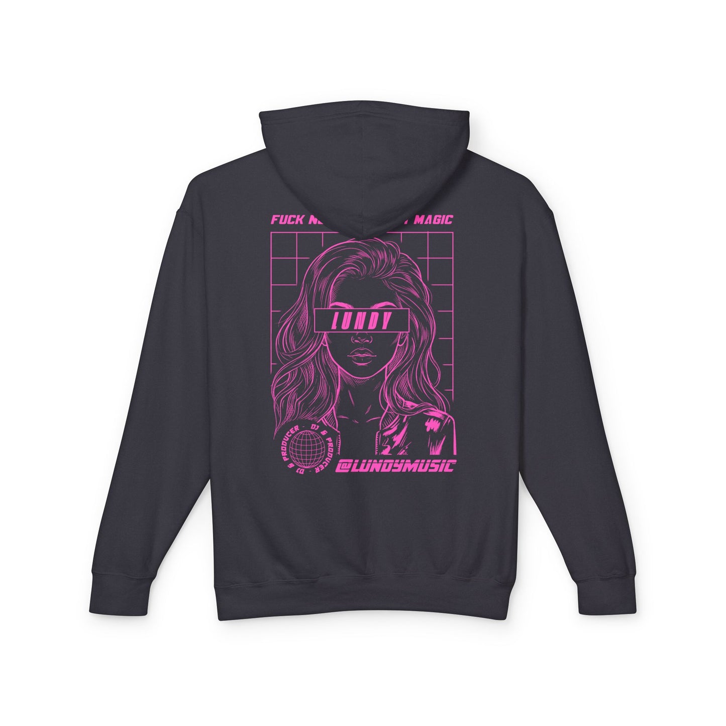 Hoodie Unisex Lightweight LUNDY Sweatshirt