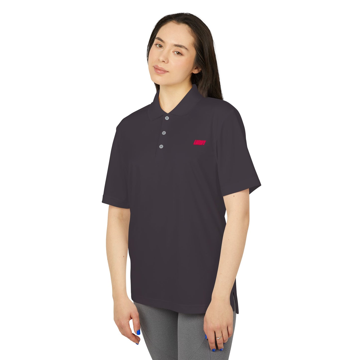 C. Golf LUNDY Polo Shirt with Small Embroidered Chest Logo – Men's/Women's