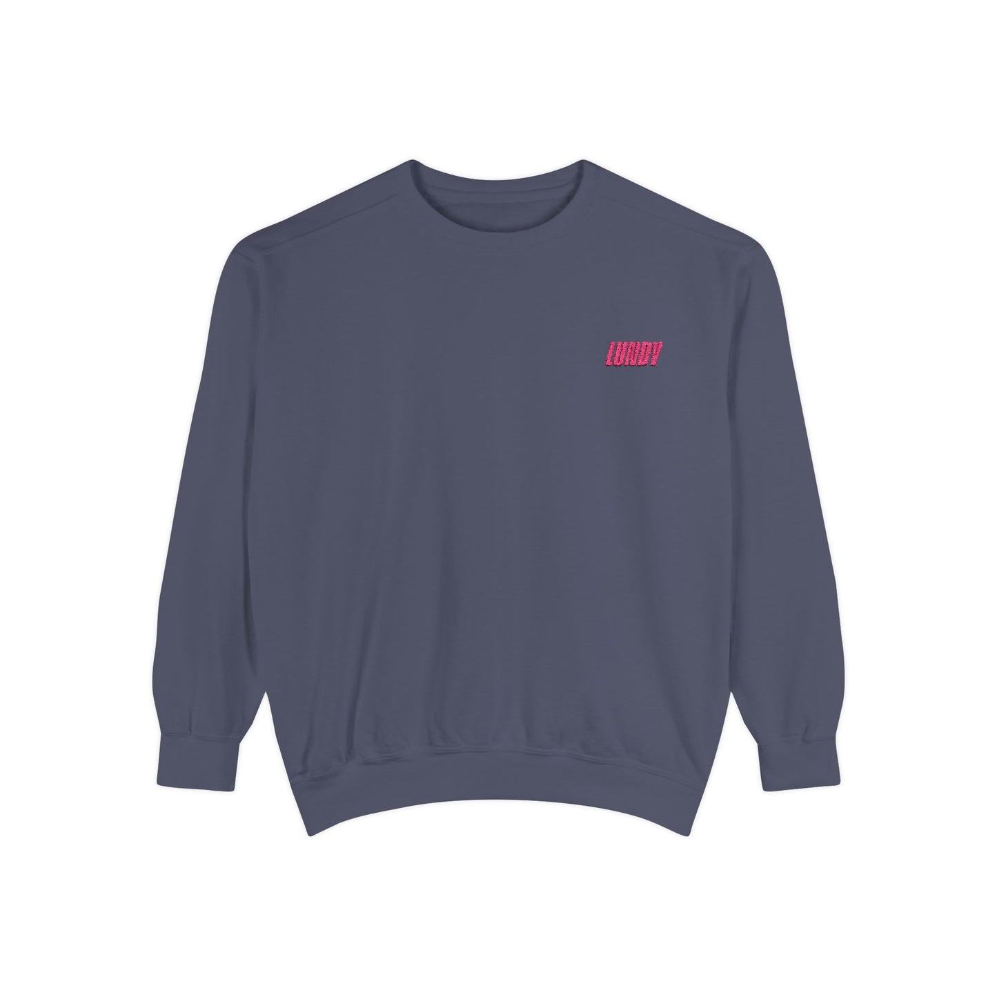 Embroidered LUNDY Minimal Crewneck Sweatshirt