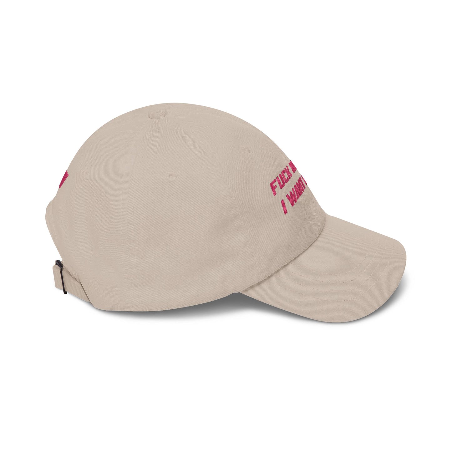 D. Classic Ball Cap Embroidered LUNDY