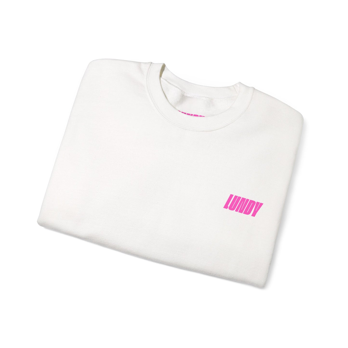 Crewneck Sweatshirt — Pink Retro Girl Graphic “F**k Normal I Want Magic” -md