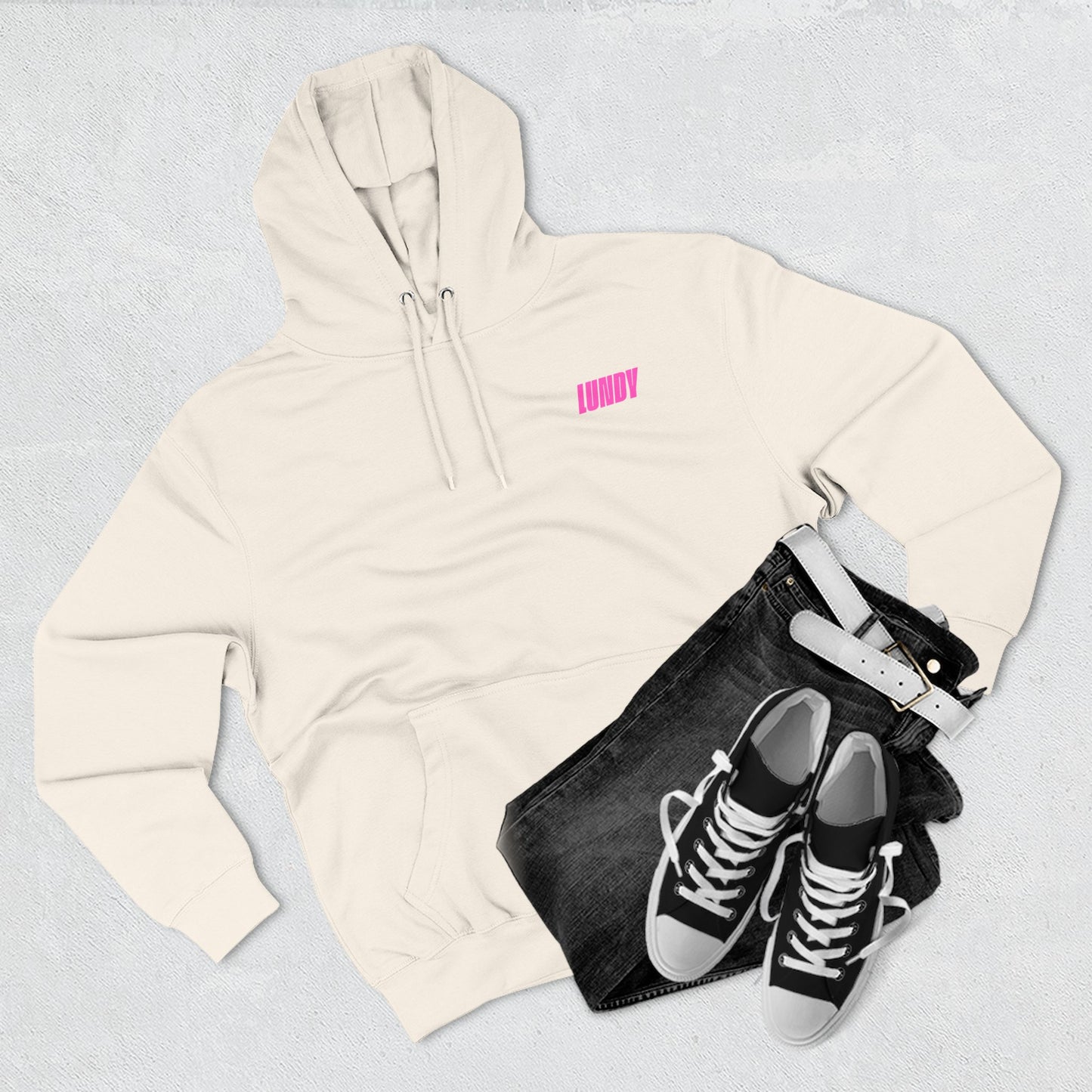 Hoodie 'I Want Magic' LUNDY Music Minimal