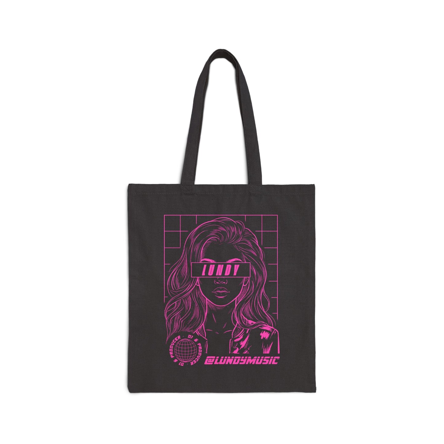 Tote Bag — "I Want Magic" Pink Aesthetic Canvas Tote -md
