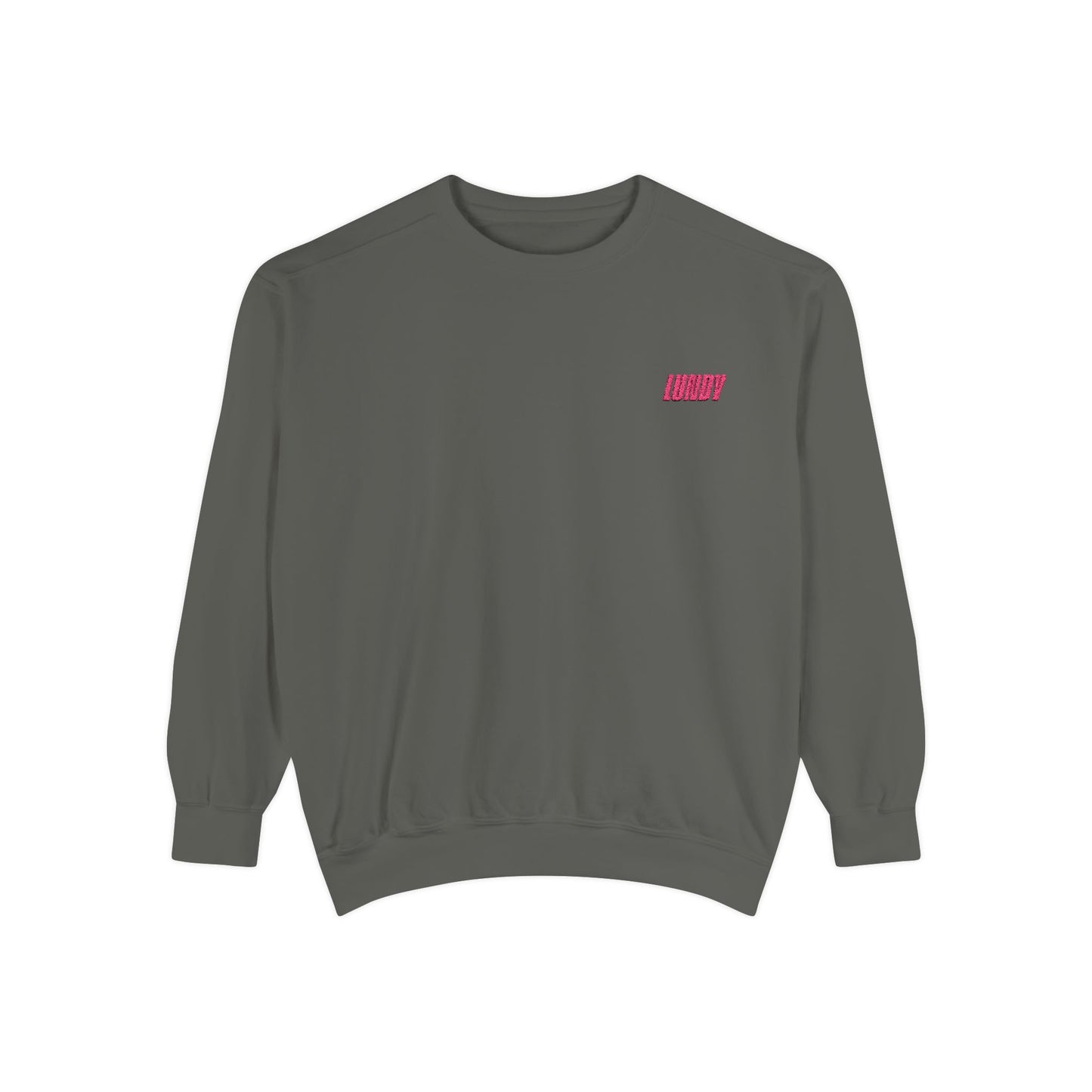 Embroidered LUNDY Minimal Crewneck Sweatshirt