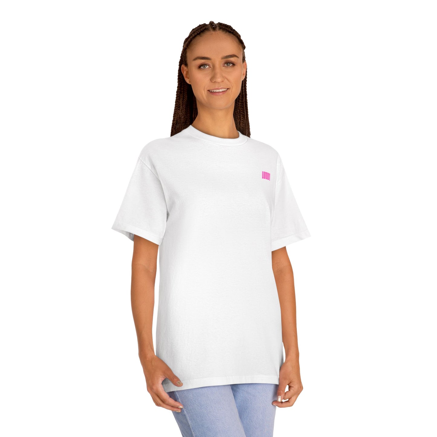 American Apparel Tee — "Fuck Normal, I Want Magic" Pink Vaporwave T-Shirt