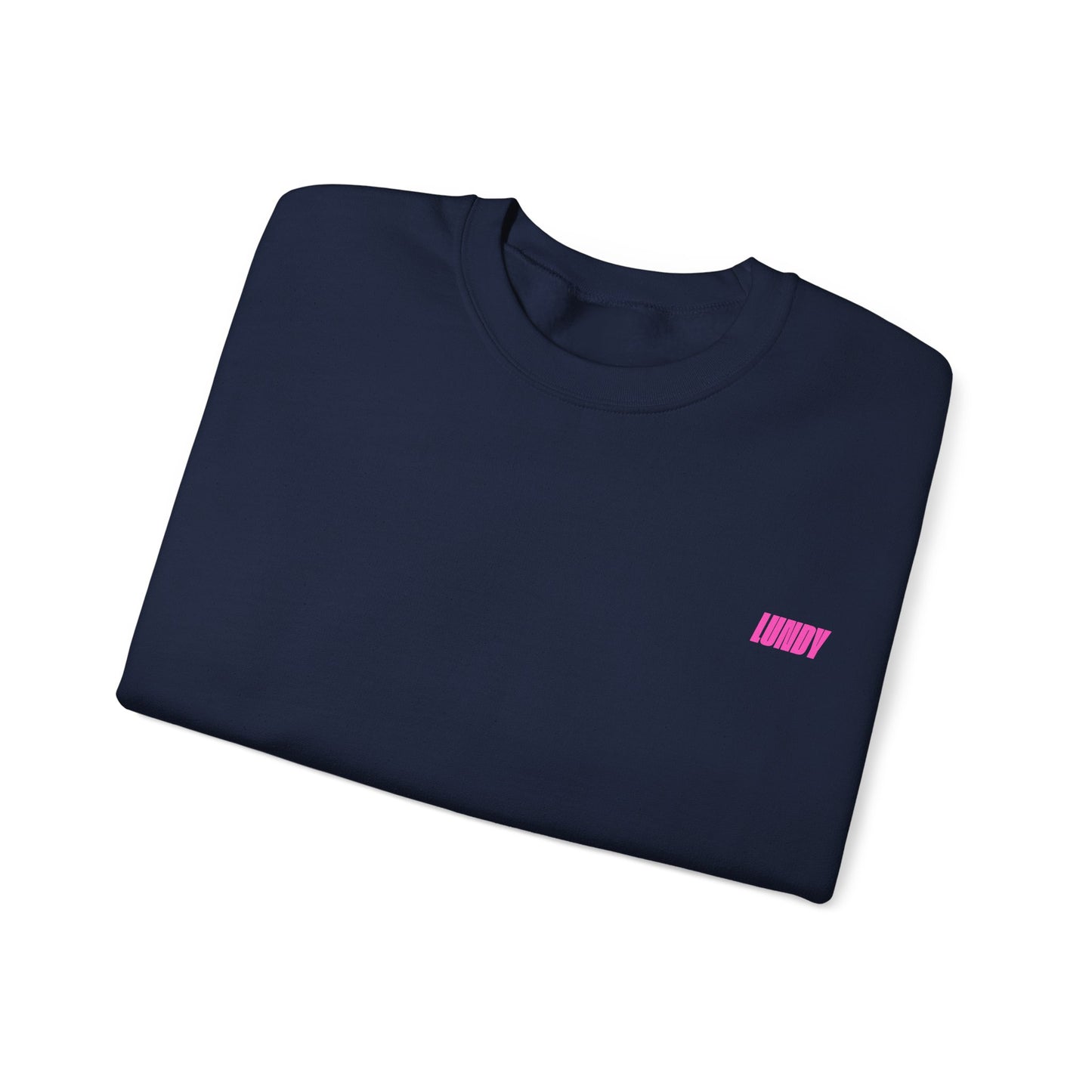 Crewneck Sweatshirt — Pink Retro Girl Graphic “F**k Normal I Want Magic” -md
