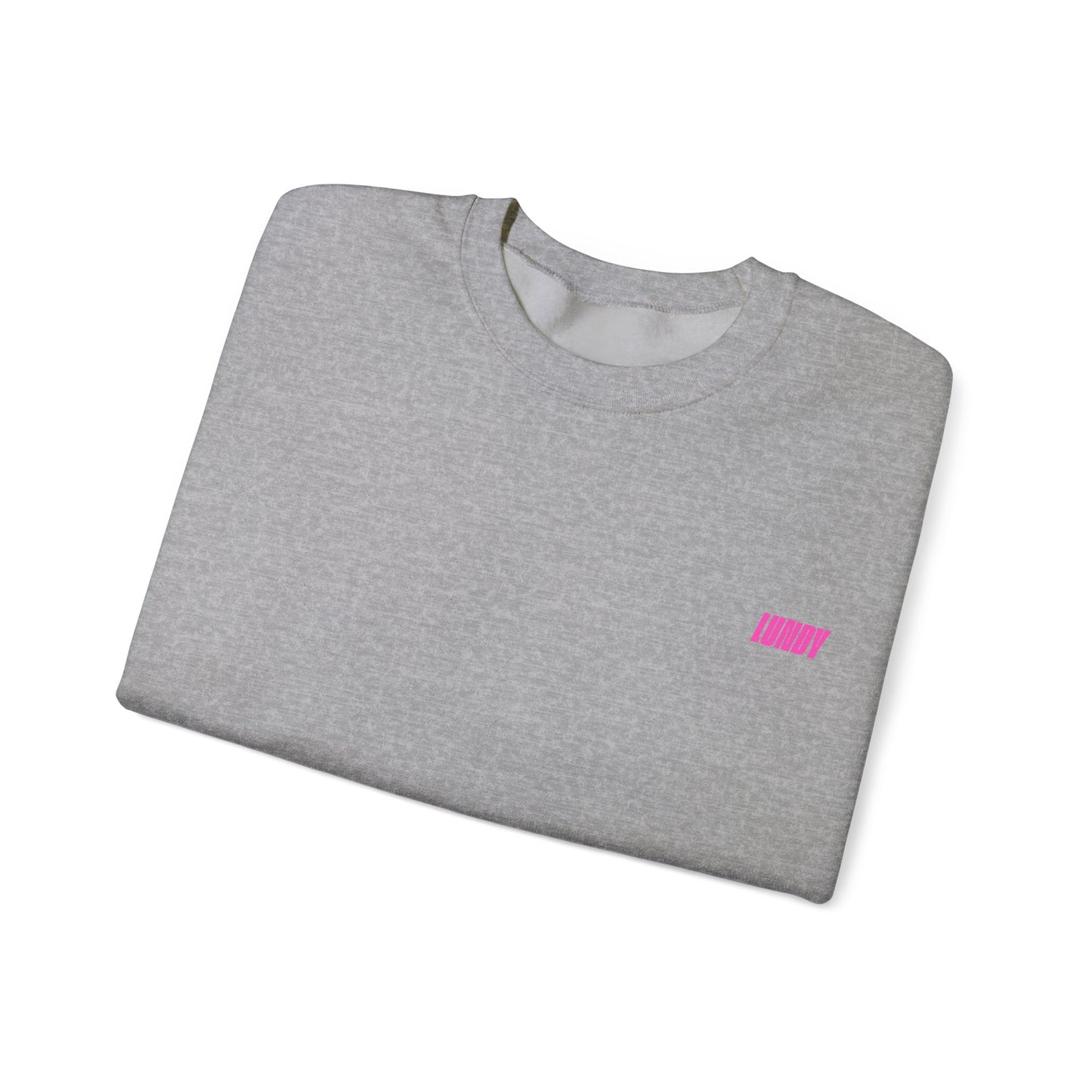 Crewneck Sweatshirt — Pink Retro Girl Graphic “F**k Normal I Want Magic” -md