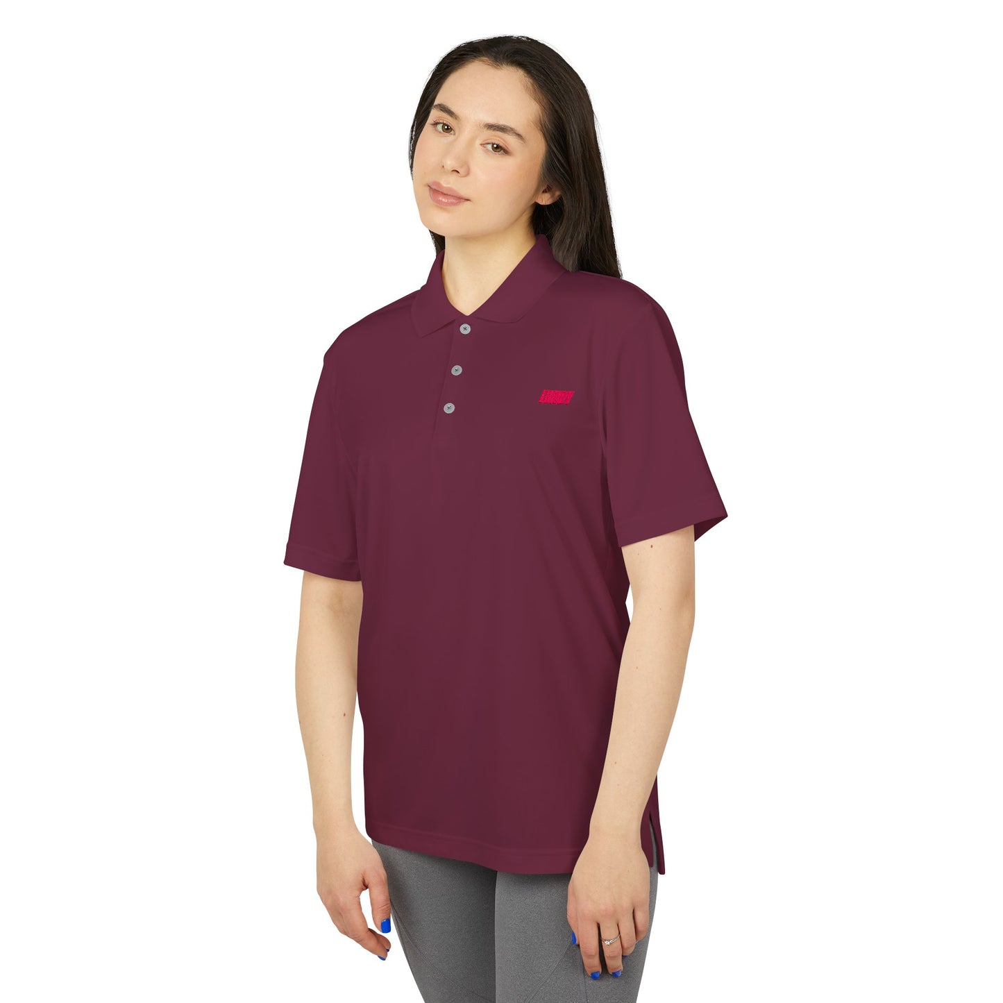 C. Golf LUNDY Polo Shirt with Small Embroidered Chest Logo – Men's/Women's