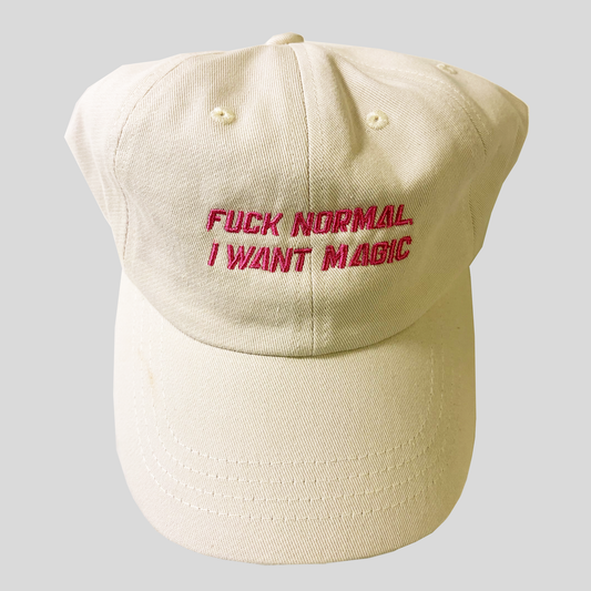 C. LUNDY MUSIC Hat Beige